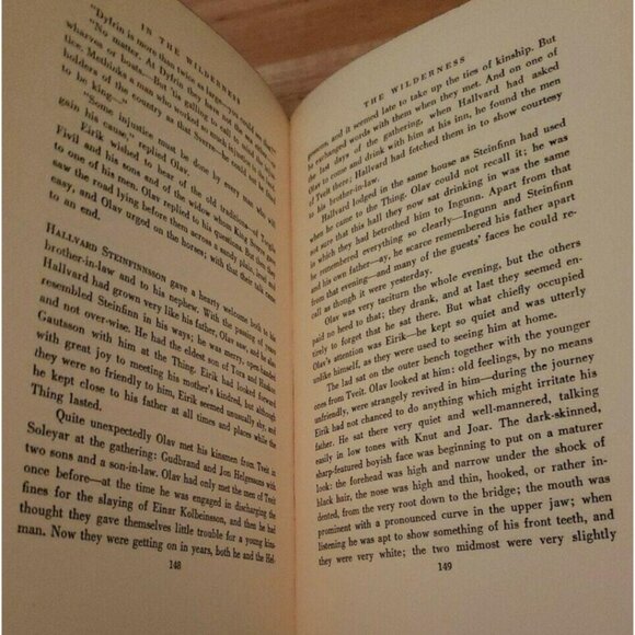 In the Wilderness Sigrid Undset 1929 Hardcover Dust Jacket Vintage Book Knopf - Picture 9 of 11